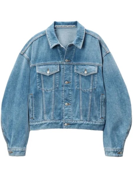 Alexander Wang джинсовая куртка, синий