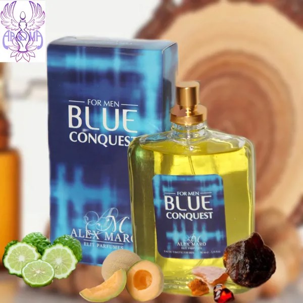 Туалетная вода мужская Alex Maro Blue Conquest 100 ml