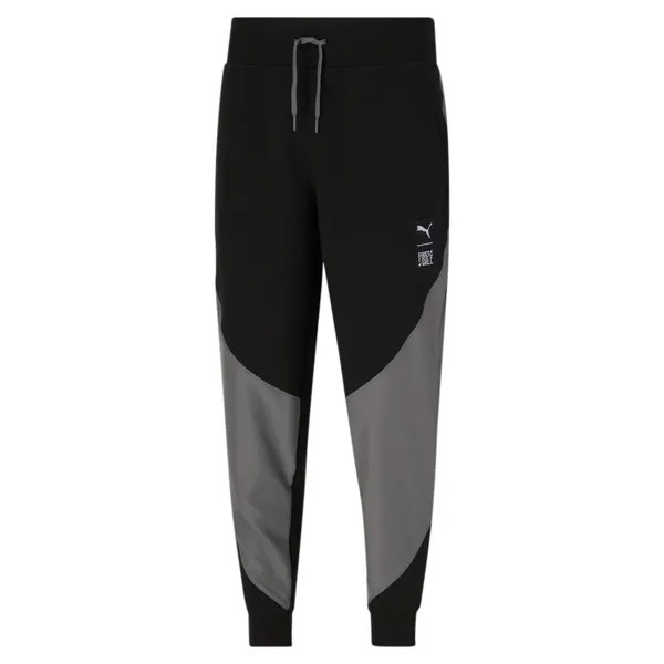 Серые повседневные спортивные штаны Puma First Mile X Fleece Joggers 52344744