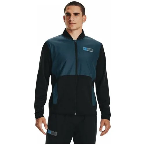 Свитшот спортивный Under Armour STORM Bomber, размер MD, , черный/синий