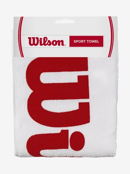 Полотенце Wilson Sport Towel, 120 х 60 см, Белый