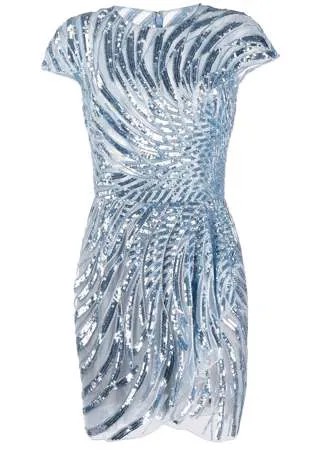 Zuhair Murad платье с пайетками