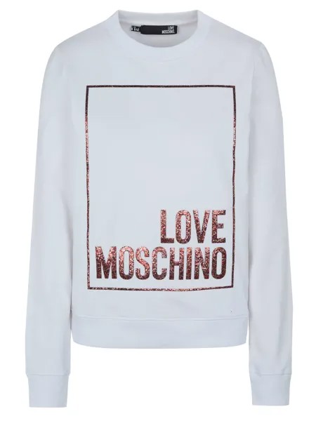 Пуловер Love Moschino, белый