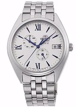 Японские наручные  мужские часы Orient RA-AK0506S10B. Коллекция Three Star
