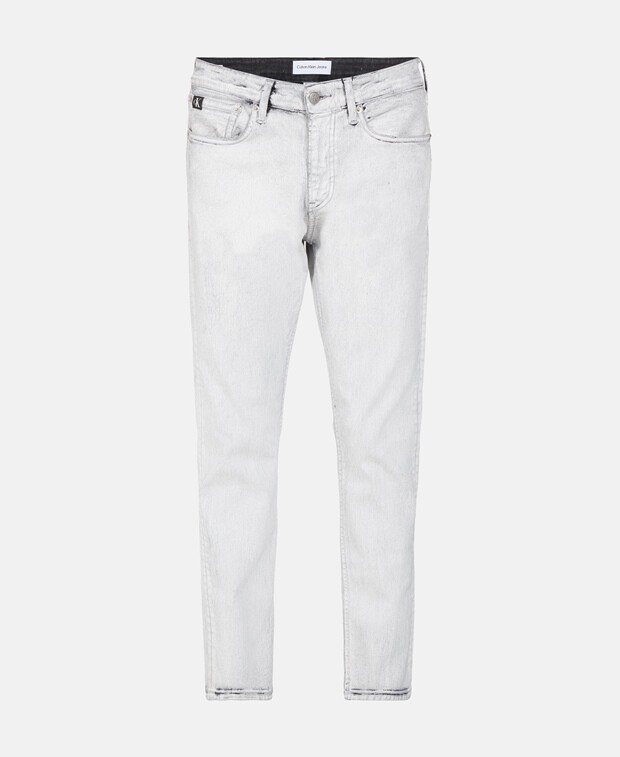 Прямые джинсы Calvin Klein Jeans, светло-серый