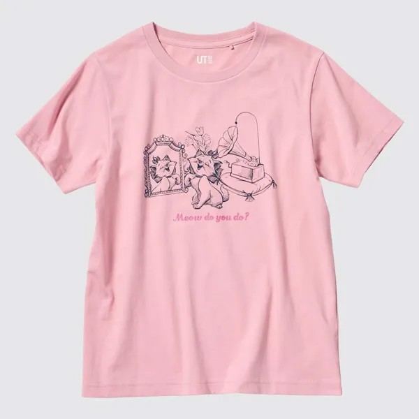 UNIQLO GIRLS Disney UT Graphic Футболка с короткими рукавами A