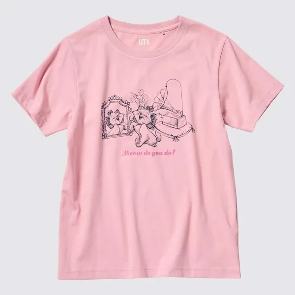 UNIQLO GIRLS Disney UT Graphic Футболка с короткими рукавами A