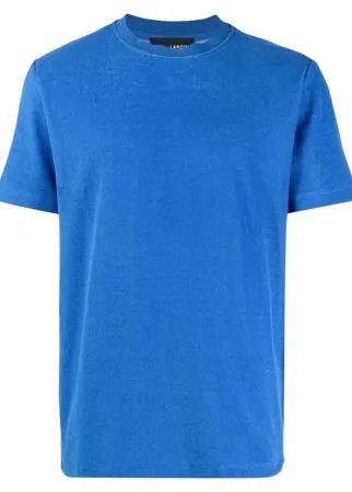 Lardini фактурная футболка с короткими рукавами
