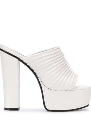 Givenchy мюли на платформе