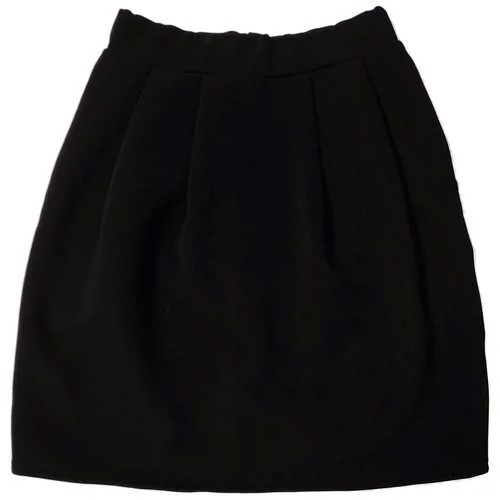 Школьная юбка-тюльпан Стиляж, макси, размер 146, черный