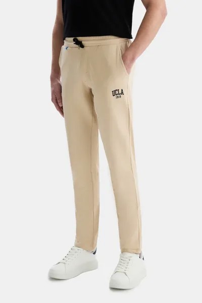 Спортивные брюки Connor с логотипом Ucla, белый