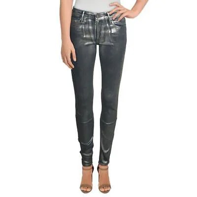 Черные женские эластичные джинсы-скинни Orchid Jude Silver со средней посадкой 26 BHFO 5736