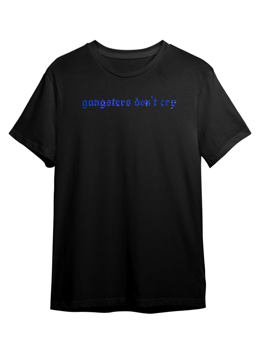 Футболка унисекс Каждому Своё Gangsters don’t cry/OG/Гангстер STGO15GB черная 5XL