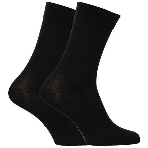 Носки Пингонс, размер 27 (размер обуви 41-43), черный