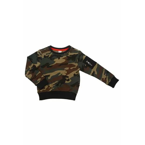 Свитшот Mini Maxi, размер 122, хаки
