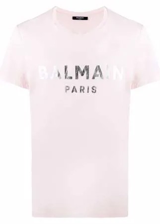 Balmain футболка с логотипом