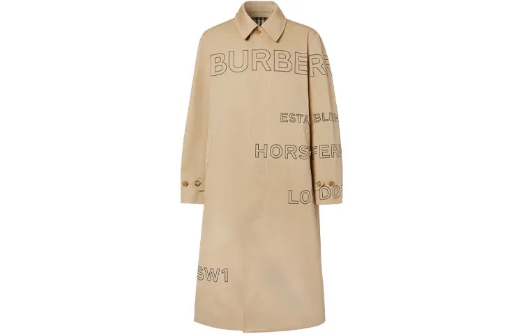 Мужской тренч Burberry, цвет Camel