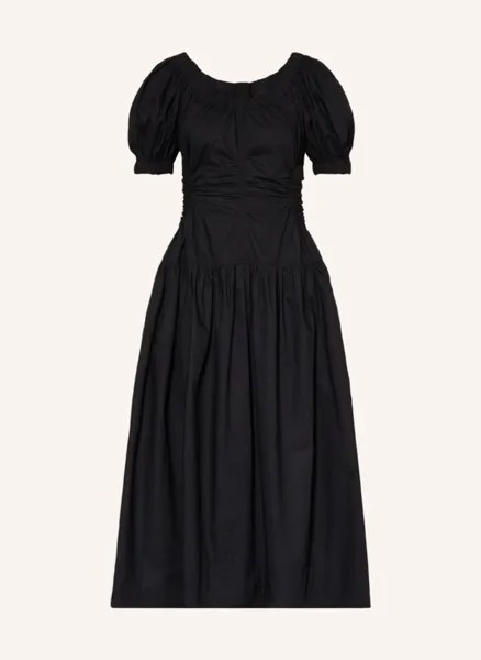 Платье голда с вырезами Ulla Johnson, черный