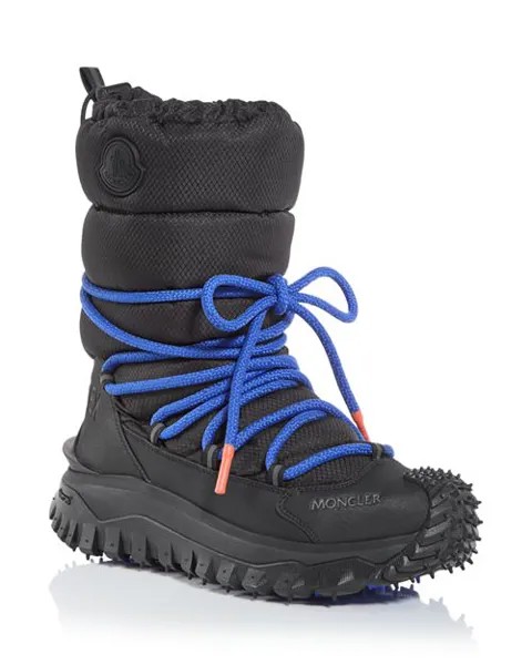 Мужские ботинки Trailgrip Apres для холодной погоды Moncler, цвет Black