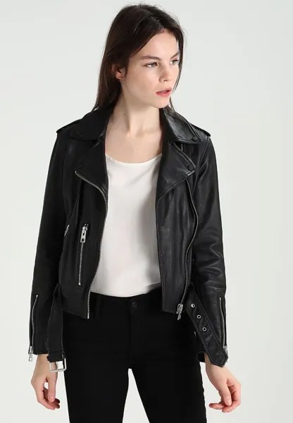 Кожаная куртка BALFERN BIKER AllSaints, цвет black