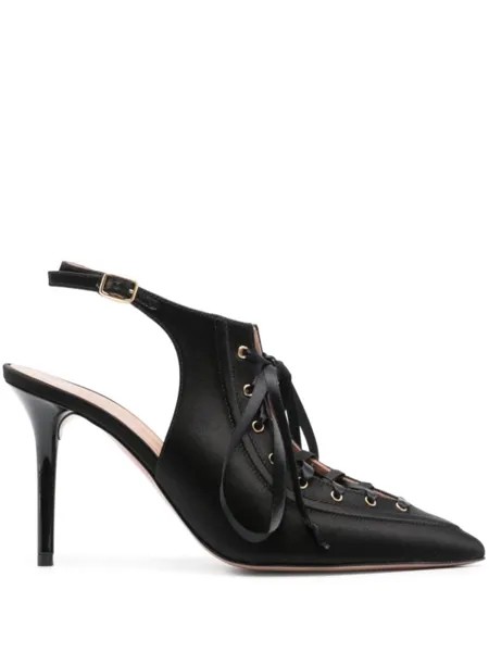 Malone Souliers туфли Alessandra 85 со шнуровкой, черный