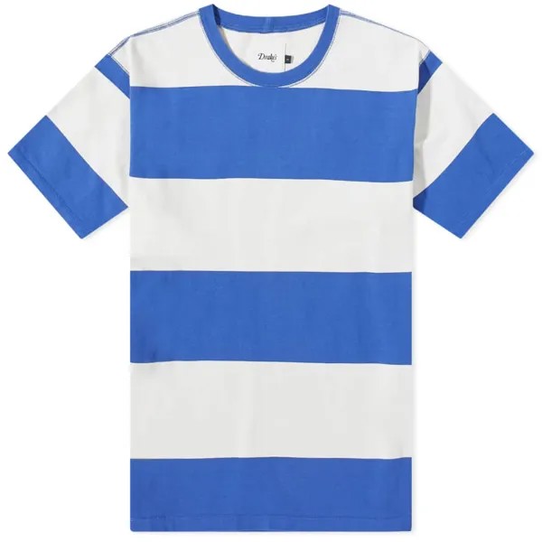 Футболка Drake's Wide Stripe Hiking Tee