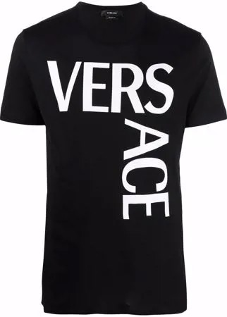 Versace футболка узкого кроя с логотипом
