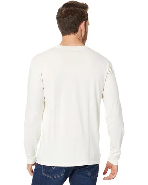 Футболка с длинным рукавом Volcom Entertainment Fat Tony Long Sleeve Tee, белый