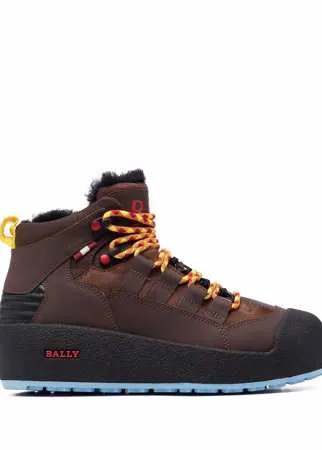 Bally высокие кроссовки с логотипом