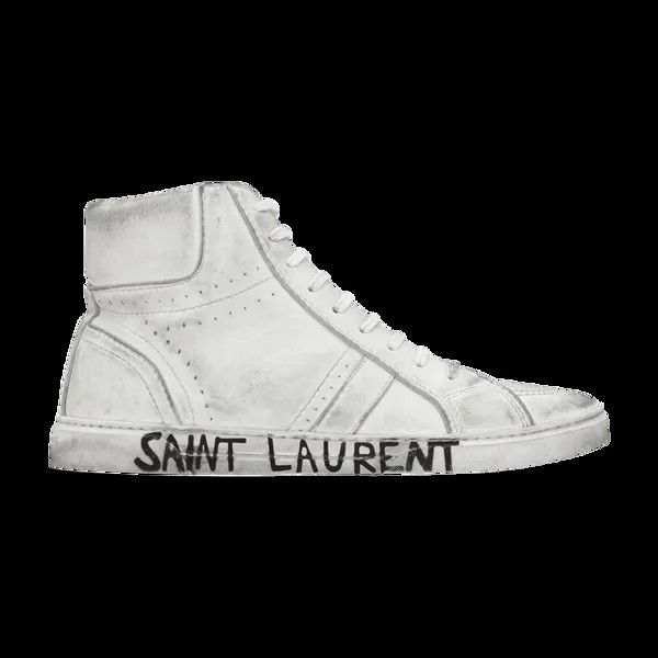 Ботинки Saint Laurent Joe, белый