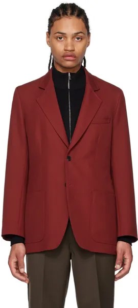 Второй/слойный красный пиджак Saico Second/Layer