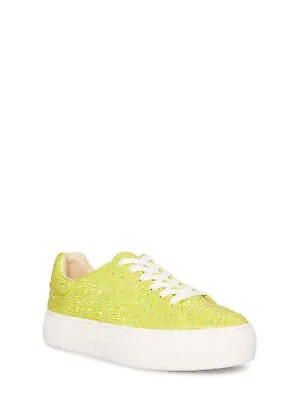 Женские спортивные кроссовки BETSEY JOHNSON Yellow Sidny с круглым носком на платформе 6 M