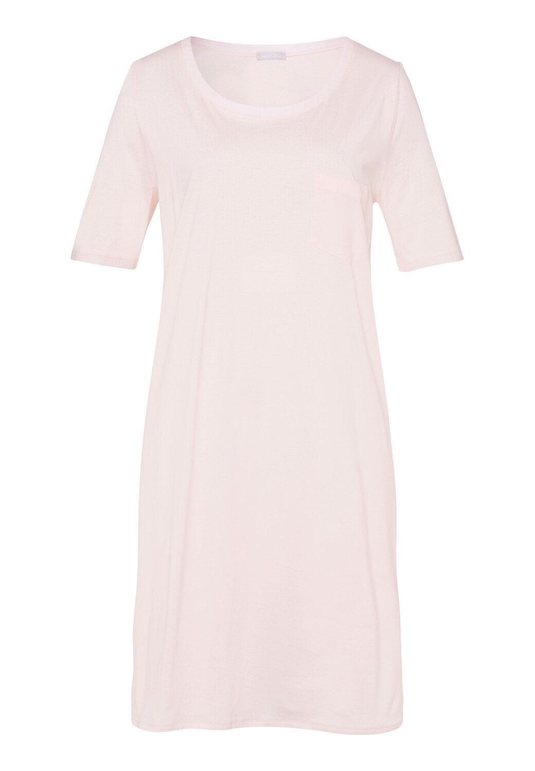 Ночная рубашка Hanro Cotton Deluxe, цвет Crystal Pink