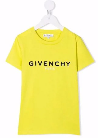 Givenchy Kids футболка с логотипом