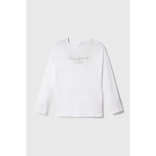 Лонгслив Pepe Jeans, размер 14, белый