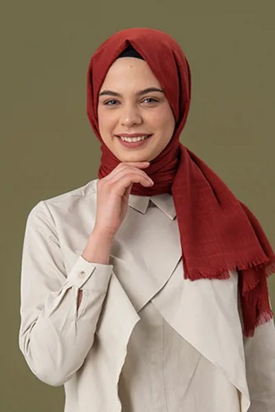 Палантин женский MADAME POLO 4910, красный (доставка из-за рубежа)