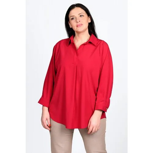 Блуза SVESTA, размер 62, красный