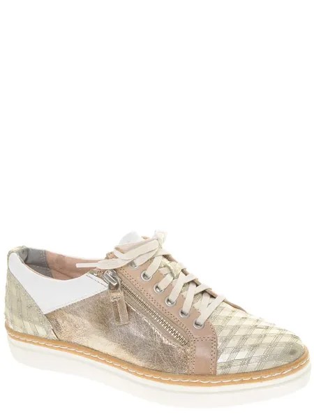 Кеды Tamaris (lt gold comb) женские летние, размер 37, цвет золотой, артикул 23712-28-759