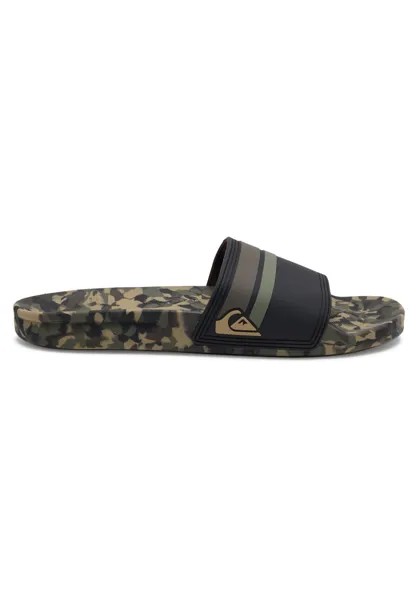 Шлепанцы Quiksilver, зеленый