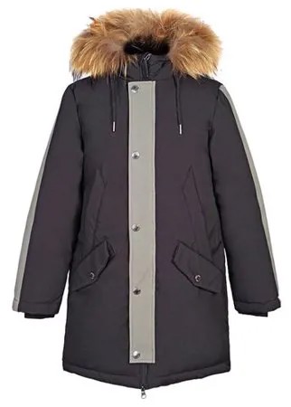 Куртка-парка зимняя для мальчика Ciao Kids Collection CK0254 цвет серый 6 лет