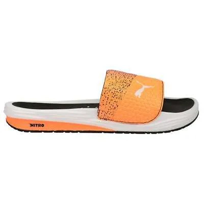 Мужские оранжевые повседневные сандалии Puma Nitrocat Future Z Slide 106848-01