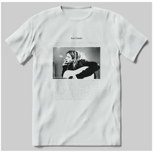 Футболка с принтом nirvana - 595