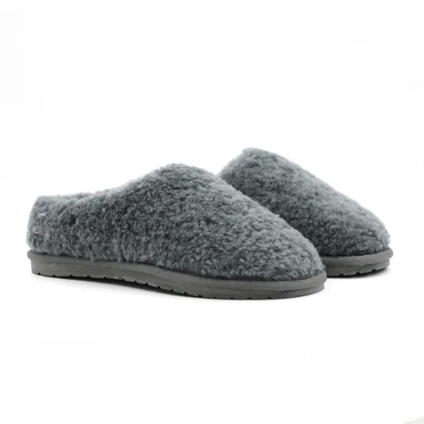 Тапочки женские Emu Australia Joy Teddy W12583 серые 40 EU