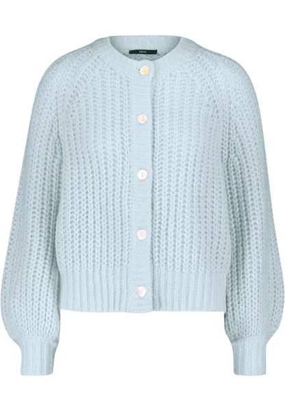 Кардиган Zero Strickjacke mit Knopfleiste, цвет Light Blue Melange