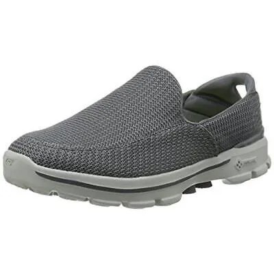 Мужские прогулочные туфли Skechers Go Walk 3 Comfort с текстурированной стелькой BHFO 2212