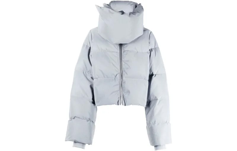 Пуховик женский синий Rick Owens