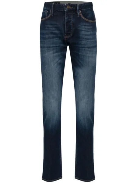 Emporio Armani узкие джинсы J75, синий