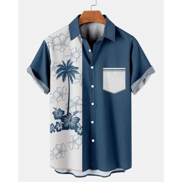 Мужская рубашка с коротким рукавом Coconut Beach