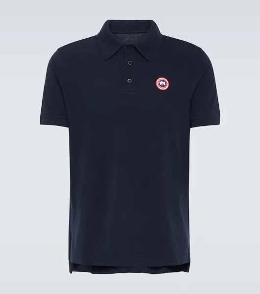 Рубашка-Поло Beckley из хлопка Canada Goose, синий