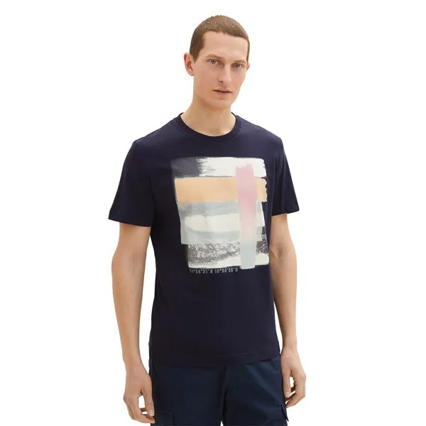 Футболка Tom Tailor Printed 1035556 T-shirt, серый